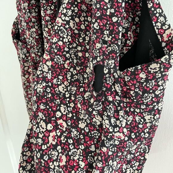 Aritzia Wilfred Silk Sabine Floral Print sz M - Picture 5 of 6